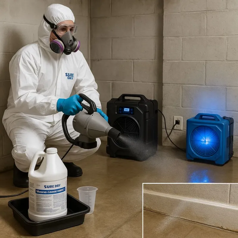 Sanitization and Odor Removal process in Georgetown, SC