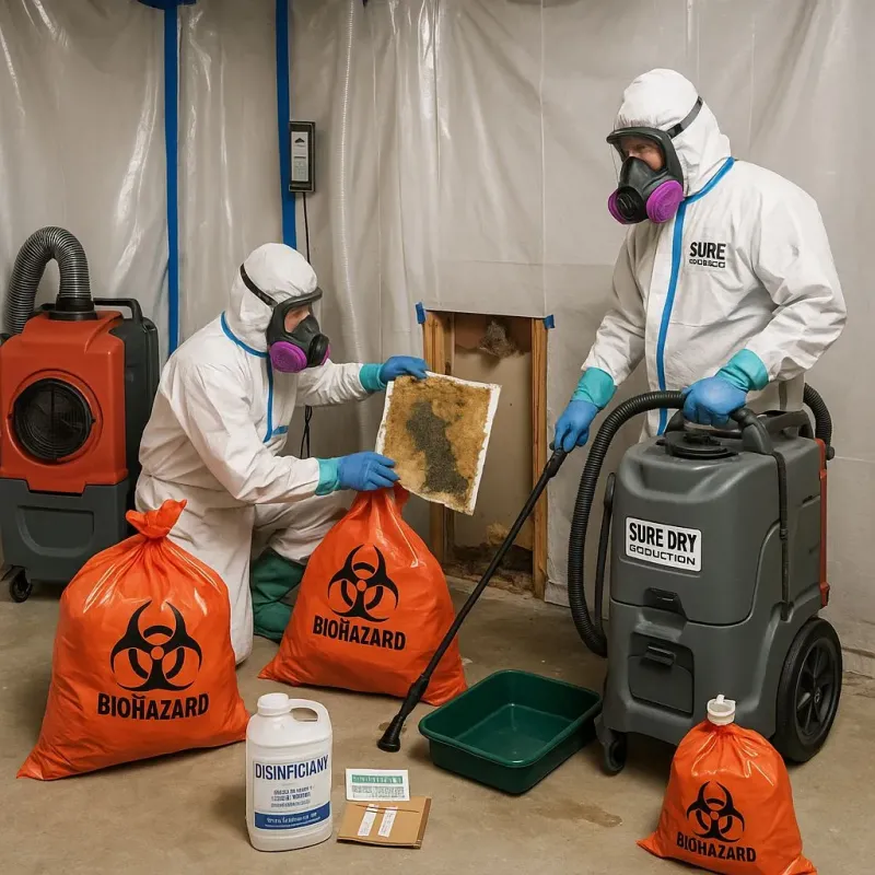 Contaminated Water Handling Protocols process in Georgetown, SC