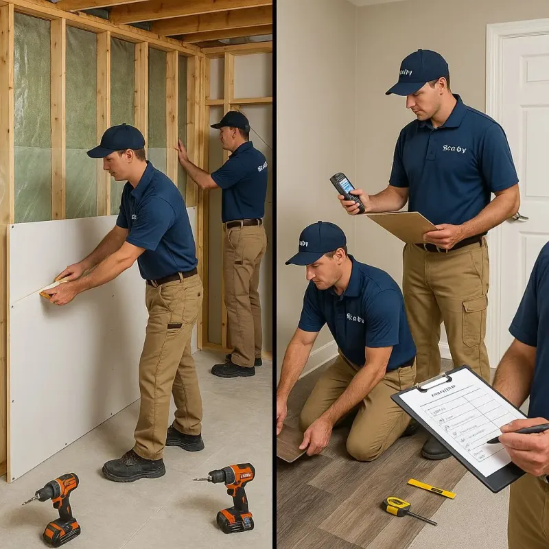 Repairs and Reconstruction process in Georgetown, SC